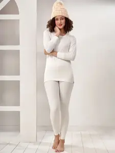 INFERNO Women Multifibered Layer Thermal Top and Pant Set