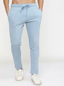 HIGHLANDER Men Solid Regular Fit Mid-Rise Track Pants