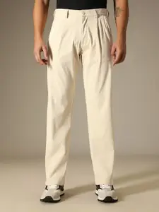 Banana Club Men Classic Corduroy Pleated Trousers