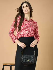 Murcia Women Opaque Printed Casual Shirt