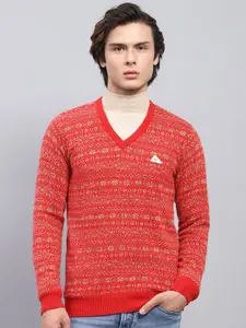 Monte Carlo Men V-Neck Woollen Pullover