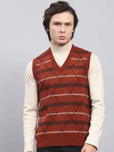 Monte Carlo Men V-Neck Winter Woollen Sweater Vest