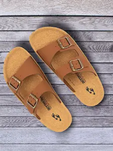 Aerowalk Men Comfort Buckled Slip-On Casual Sandals