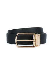 Elite Crafts Men Textured Leather Reversible Formal Belt