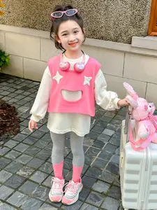 StyleCast x Revolte Girls Pure Cotton Top with Leggings