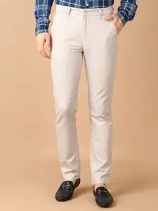 V-Mart Men Solid Slim Fit Trousers