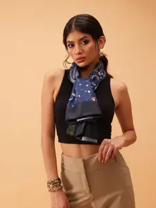 Silk Land Women Printed Scarf