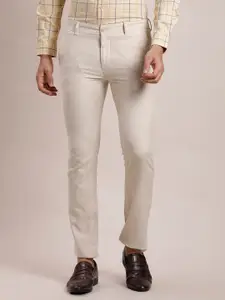 Turtle Men Relaxed Skinny Fit Chinos Trousers