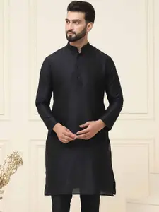 SOJANYA Band Collar Straight Kurta