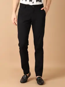 V-Mart Men Mid-Rise Slim Fit Trousers