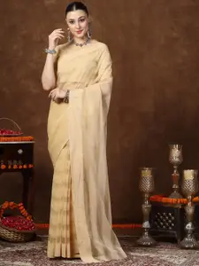 Stylum Striped Zari Net Saree