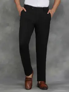 JADE BLUE Men Slim Fit Formal Trousers