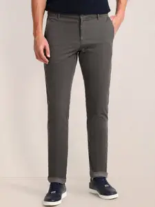 U.S. Polo Assn. Men Mid Rise Regular Fit Trousers
