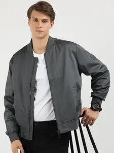 Calvin Klein Jeans Men Cotton Long Sleeves  Bomber Jacket