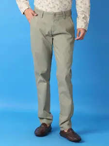 V-Mart Men Regular Fit Mid-Rise Regular Trousers