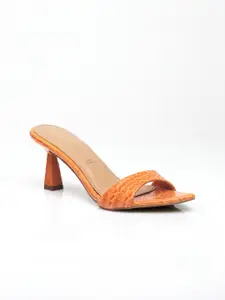 Signature Sole Textured Block Sandals