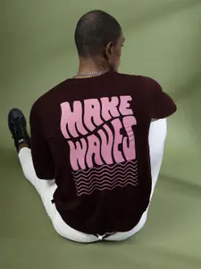 Rigo Men Typography Printed Round Neck Pullover Sweatshirt