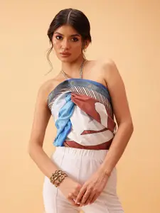 Silk Land Women Printed Scarf