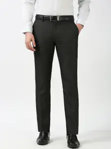Peter England Men Slim Fit Formal Trousers