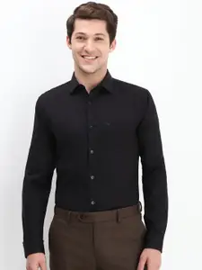 Allen Solly Men Spread Collar Solid Cotton Slim Fit Formal Shirt