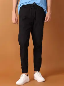 V-Mart Men Mid-Rise  Solid Joggers Trousers