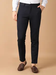 V-Mart Men Solid Slim Fit Trousers