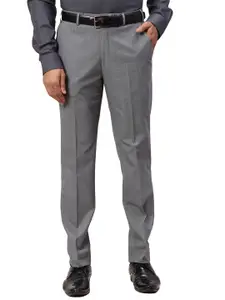 Park Avenue Men Solid Slim Fit Trousers