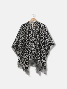 GANT Women Printed Fringed Scarf