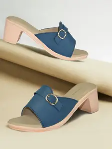 Ajanta Block Round Toe Sandals