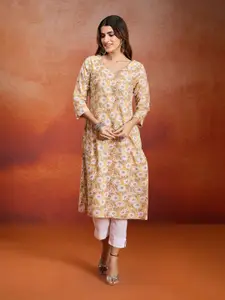 Likha  Printed Pure Cotton Kurta