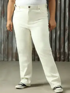 Freeform By High Star Women Stove Pipe Fit High-Rise  Jeans