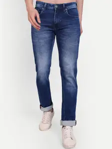 MEGHZ Men Micheal Slim Fit Light Fade Stretchable Jeans