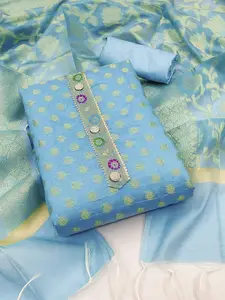 Peachmode Woven Design Unstitched Dress Material