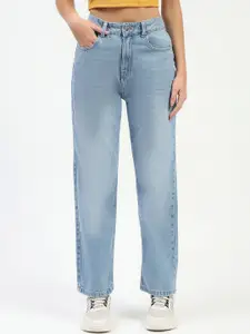 Madame Women Straight Fit Heavy Fade Jeans