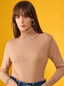 98 Degree North Women Turtle Neck Pullover