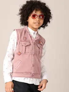 V-Mart Boys Printed Shirt with Trousers