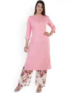 BAESD Mandarin Collar Straight Kurta