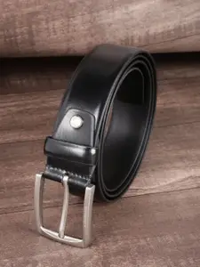 Peter England Men Solid Leather Formal Belt