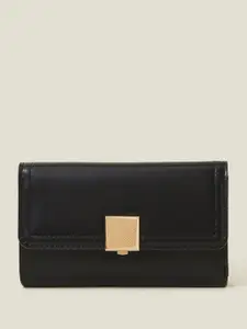 Accessorize Women Square Push-Lock Wallet