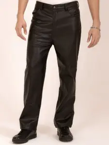 BAESD Solid Men Smart Trousers