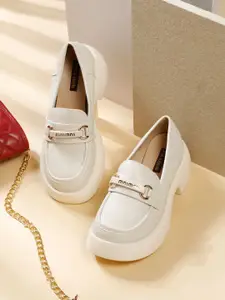 Flat n Heels Women Loafers with Buckles