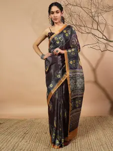 RACHNA Printed Tissue Saree