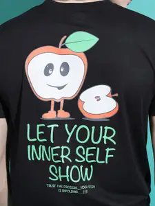 HIGHLANDER Relaxed Fit Hooded Popcorn Structured T-Shirt