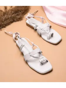 Try Me Women Ethnic Open Toe Flat Sandal