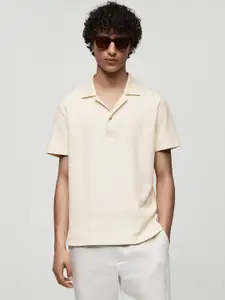 MANGO MAN Polo Collar T-shirt