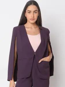 Vero Moda Structured Shoulder Single Breasted Blazer