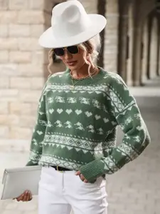 KPOP Women Printed Pullover