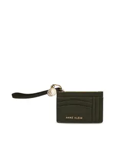 ANNE KLEIN Textured Card Holder Wallet