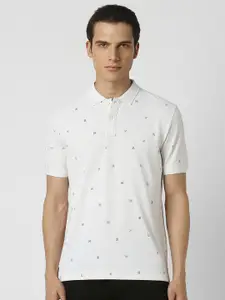 Van Heusen Sport Men Printed Polo Collar T-shirt
