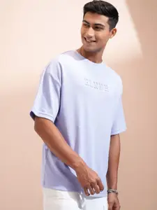 HIGHLANDER Men Brand Logo Printed T-shirt